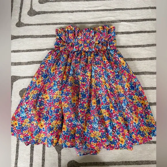 For Love & Lemons Sasha Strapless Mini Dress Size S - Picture 3 of 3